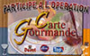 carte gourmande
